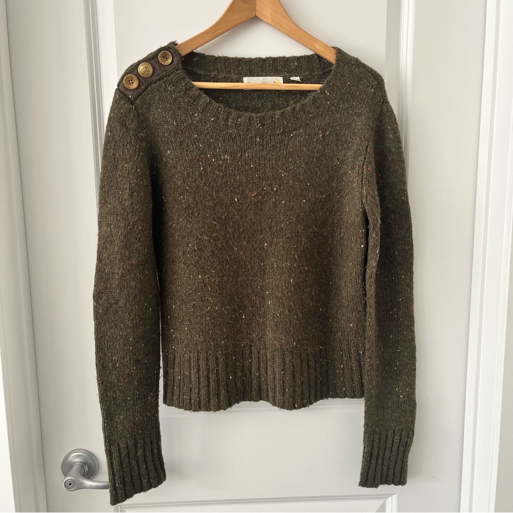 ANTHROPOLOGIE Charlie and Robin Wool Blend Sweater